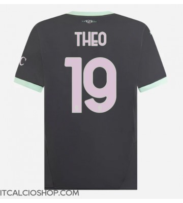 AC Milan Theo Hernandez #19 Terza Maglia 2024-25 Manica Corta